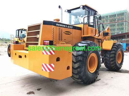 23 ton quarry wheel loader 23ton quarry forklift 23ton wheel loader with Cummins engine for sale supplier