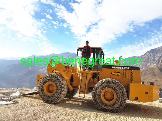 Chinese 23ton forklift loader 23ton diesel forklift 23ton wheel loader with Cumins engine for sale supplier