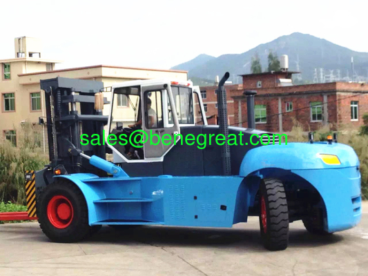 35 ton forklift truck FD350 with 35000kg load capacity 35ton forklift CPCD350 with ZFtransmission supplier