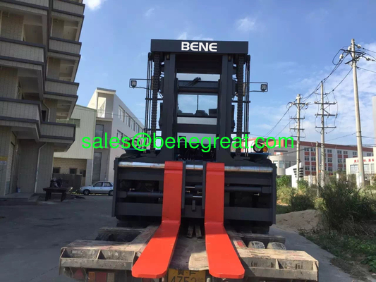 35 ton forklift truck FD350 with 35000kg load capacity 35ton forklift CPCD350 with ZFtransmission supplier