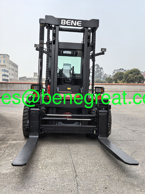 Chinese 20 ton diesel forklift truck 20ton heavy duty forklifts with triplex mast 4500mm lifting height supplier