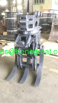 BENE excavator hydraulic grapple excavator hydraulic rotating log grapple timber grab for forestry work supplier