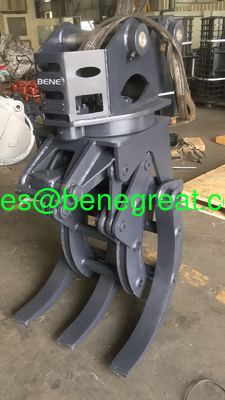 BENE excavator hydraulic grapple excavator hydraulic rotating log grapple timber grab for forestry work supplier