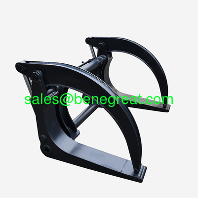 BENE log grapple front loader log clamp for 5ton wheel loader attachment supplier