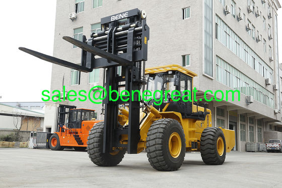 20 ton all terrain forklifts 4x4 rough terrain forklift trucks with cumins engine for sale supplier