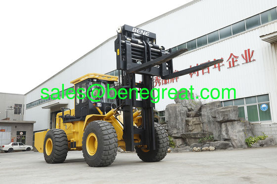 20 ton all terrain forklifts 4x4 rough terrain forklift trucks with cumins engine for sale supplier