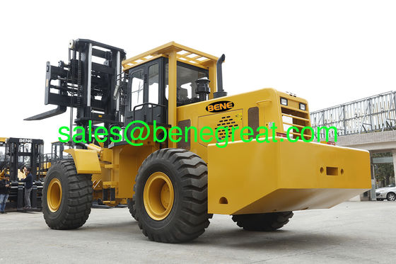 20 ton all terrain forklifts 4x4 rough terrain forklift trucks with cumins engine for sale supplier