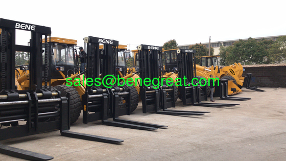 20 ton all terrain forklifts 4x4 rough terrain forklift trucks with cummins engine for sale supplier