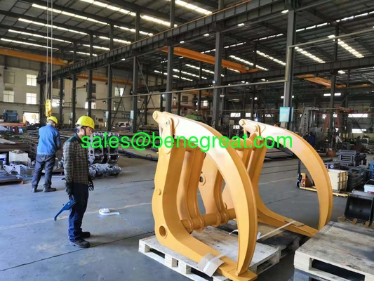 BENE log grapple front loader log clamp for 5ton wheel loader attachment supplier