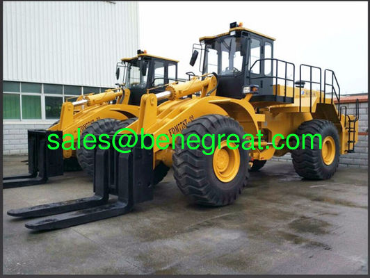 Chinese 32ton wheel loader 36ton diesel forklift with Cumins engine for sale supplier