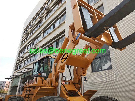 Chinese 32ton wheel loader 36ton diesel forklift with Cummins engine for sale supplier