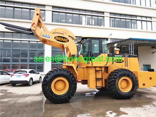 brand new 18 ton forklift loader VS CAT 958 wheel loader SDLG wheel loader with Cummins engine supplier