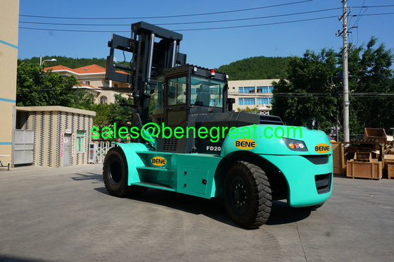 20 ton diesel forklift FD200 with ZF transmission automatic transmission for sale supplier