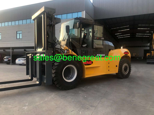 30T-32T ton diesel forklift truck 30ton container forklift with 4000mm mast supplier