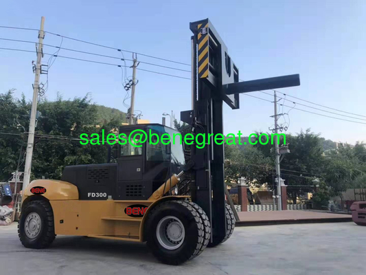 32ton heavy duty forklift with Cummins engine 32ton container reach stacker 32ton container forklift supplier