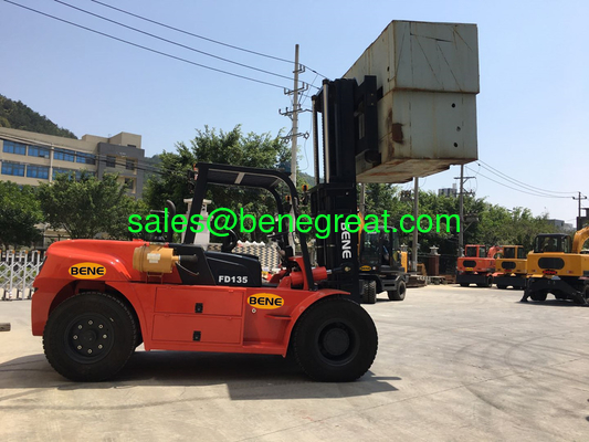 BENE hot sale 13.5 ton diesel forklift with Cummins engine 13.5 ton forklift for material handling supplier