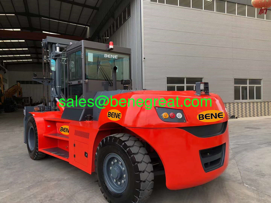 chinese 14.0 tonne to 18 tonne heavy diesel forklift with cummins engine 15ton container forklift for sale supplier