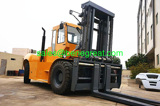 brand new 25Ton to 28Ton diesel forklift 25 Ton forklift truck with free mast for steel coil handling supplier