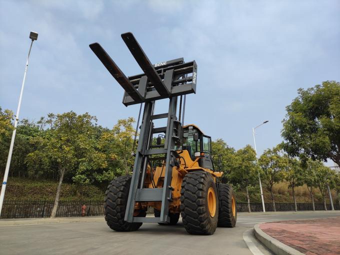 BENE 20ton articulated forklift rough terrain 20T 4X4 rough terrain lift truck with Cummins diesel engine