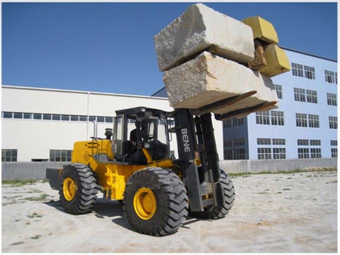 BENE 20ton articulated forklift rough terrain 20T 4X4 rough terrain lift truck with Cummins diesel engine