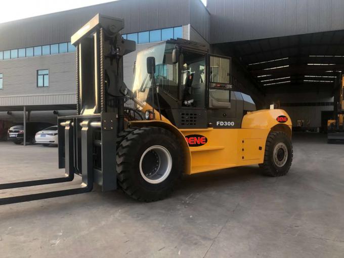 32ton heavy duty forklift with Cummins engine 32ton container reach stacker 32ton container forklift