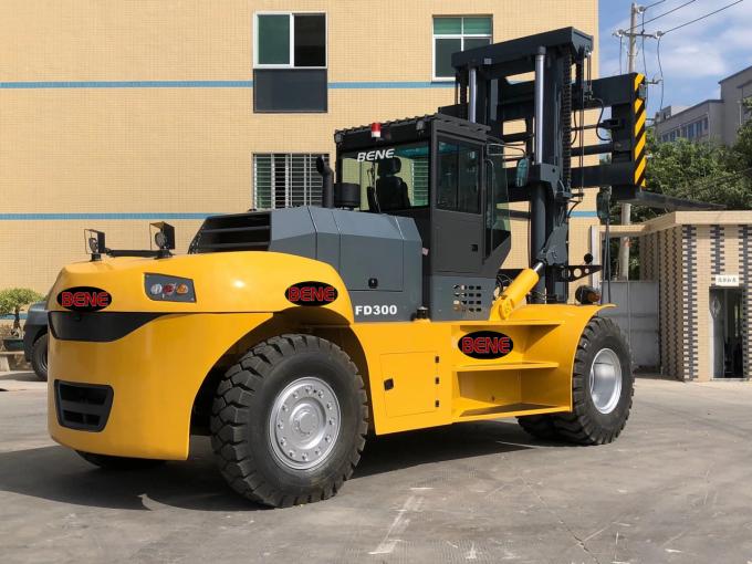32ton heavy duty forklift with Cummins engine 32ton container reach stacker 32ton container forklift